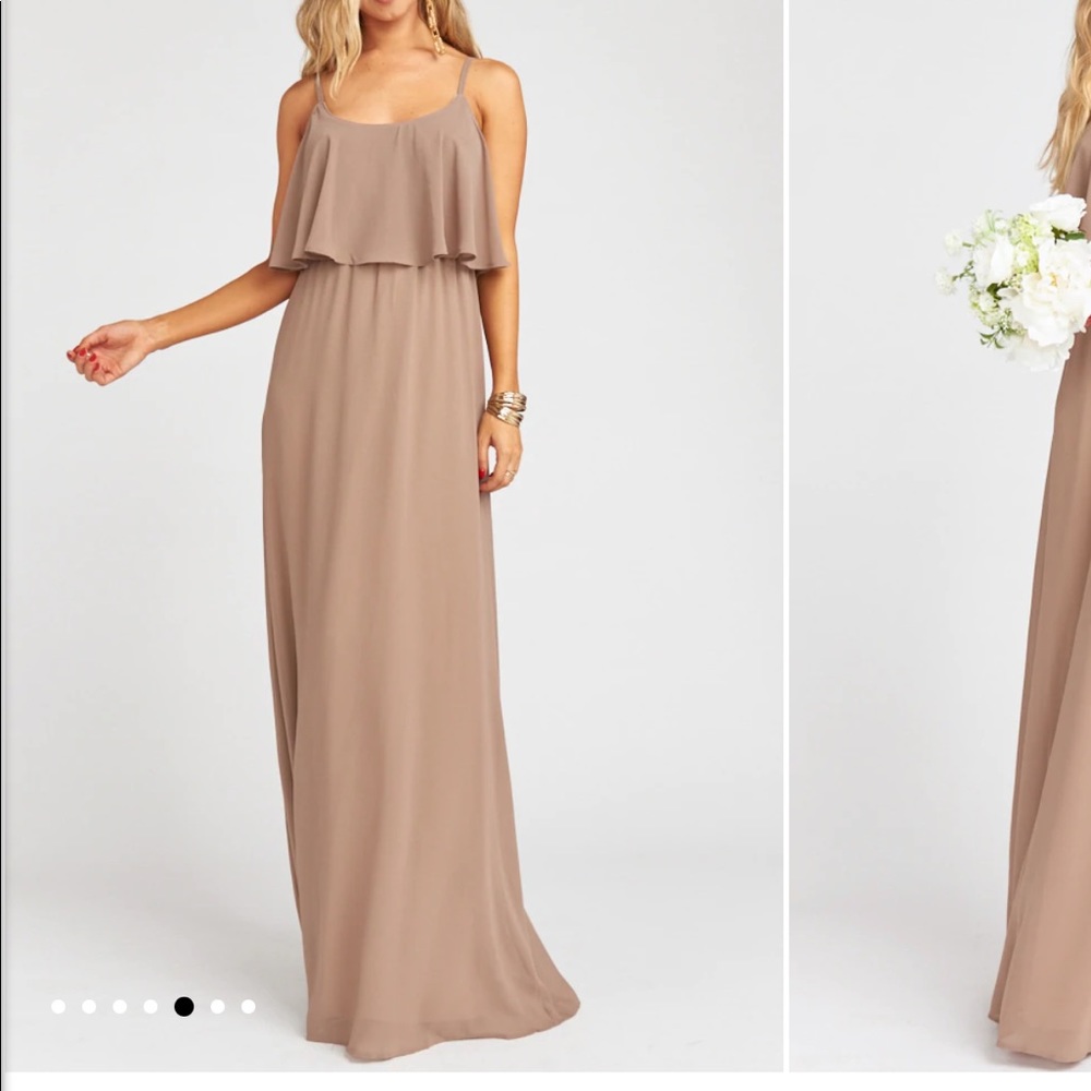 Show Me Your Mumu: Caitlin Ruffle Maxi Dress. NWOT—never worn, perfect condition